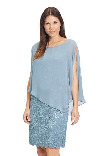 Vera Mont Damen 0095/4805 Kleid, Blaugrau, 64 von Vera Mont