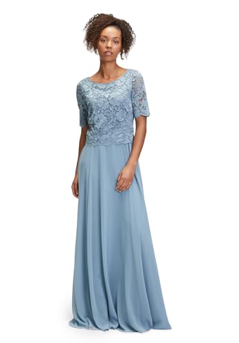 Vera Mont Damen Cocktailkleid mit Spitze Bluish Grey,38 von Vera Mont