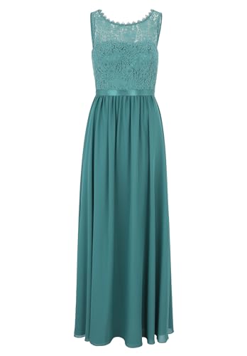 Vera Mont Damen Cocktailkleid mit Spitze Bright Eucalyptus,32 von Vera Mont