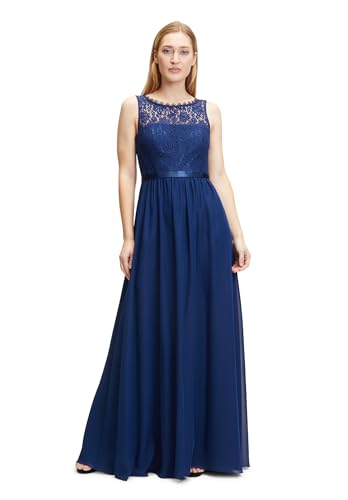 Vera Mont Damen Cocktailkleid mit Spitze Festival Blue,38 von Vera Mont