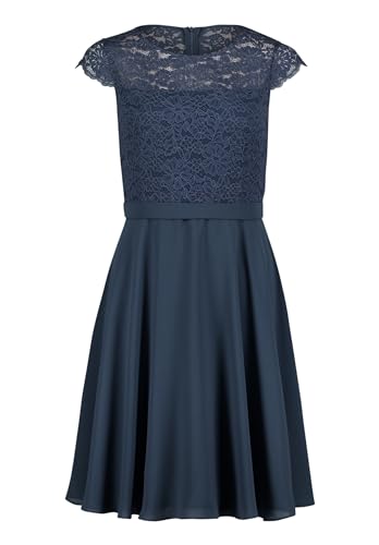 Vera Mont Damen Cocktailkleid mit Spitze Night Sky,34 von Vera Mont