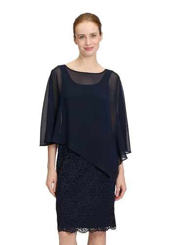 Vera Mont Damen Cocktailkleid mit Spitze Night Sky,42 von Vera Mont