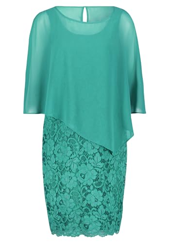 Vera Mont Damen Cocktailkleid mit Spitze 40, Silky Green von Vera Mont