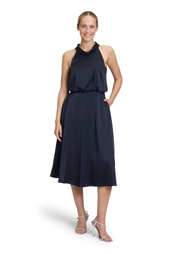 Vera Mont Damen Cocktailkleid mit Stehkragen Night Sky,36 von Vera Mont