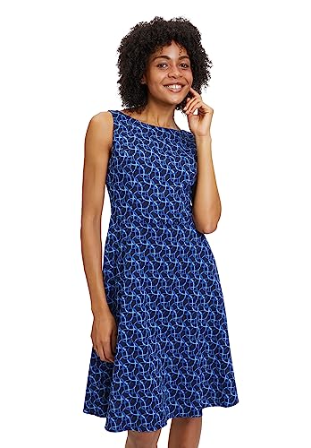 Vera Mont Damen Cocktailkleid ohne Arm Dark Blue/Blue,40 von Vera Mont