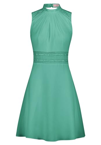 Vera Mont Damen Cocktailkleid mit Spitzeneinsatz 44, Light Green von Vera Mont