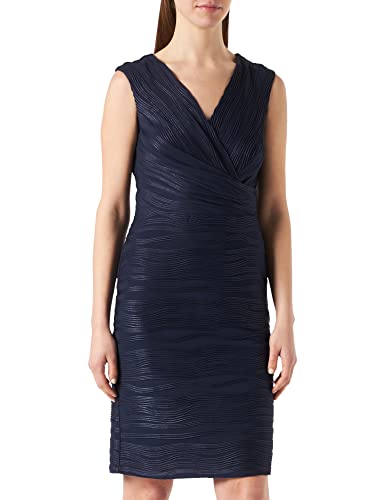 Vera Mont Damen Etuikleid mit Glanzeffekt dunkelblau,46 von Vera Mont