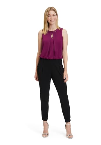 Vera Mont Vera Mont Damen 0012/4835 Overalls, Patch Black/Purple, 36 von Vera Mont