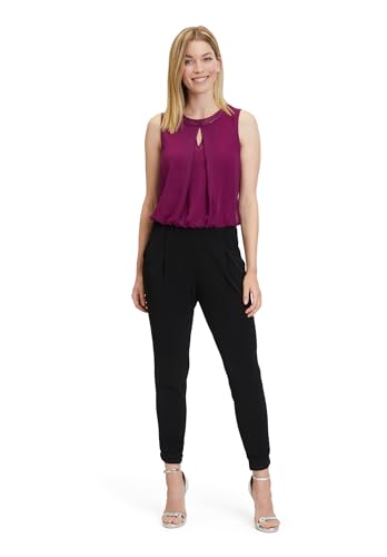 Vera Mont Damen 0012/4835 Overalls, Aufnäher, Schwarz/Violett, 72 Vera Mont Damen 0012/4835 Overalls, Aufnäher, Schwarz/Violett, 72 von Vera Mont