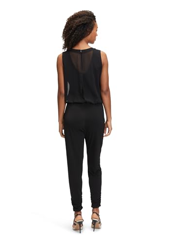 Vera Mont Damen Jumpsuit mit Cut-Outs Schwarz,38 von Vera Mont