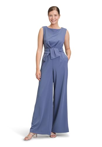 Vera Mont Damen Jumpsuit mit weitem Bein 44, Tansanit Blue von Vera Mont