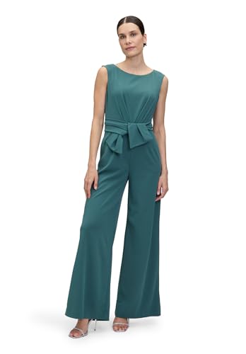 Vera Mont Damen Jumpsuit mit weitem Bein Dark Emerald,38 von Vera Mont