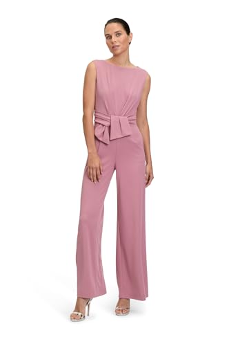 Vera Mont Damen Jumpsuit mit weitem Bein 38, Desert Rose von Vera Mont