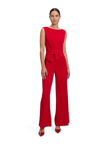 Vera Mont Damen Jumpsuit mit weitem Bein Red Rose,44 von Vera Mont