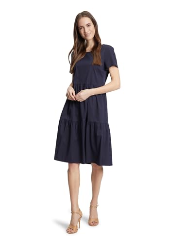 Vera Mont Damen Sommerkleid mit Stufen Night Sky,34 von Vera Mont