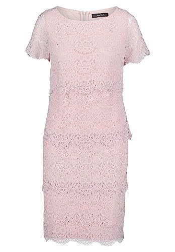 Vera Mont Damen Spitzenkleid Kurzarm Foggy Rose,52 von Vera Mont