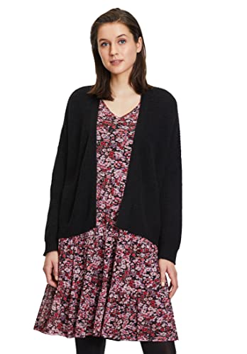 Vera Mont Damen Strick-Cardigan ohne Verschluss Schwarz,36 von Vera Mont