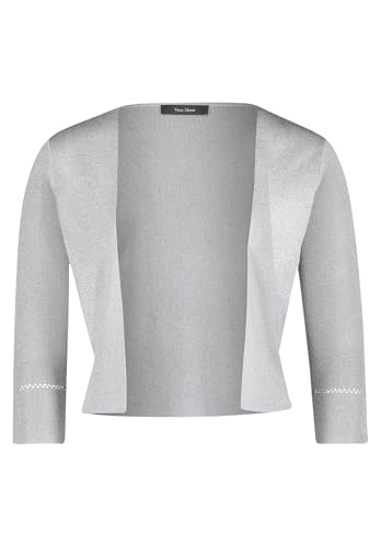Vera Mont Damen Strickbolero ohne Verschluss Grau/Silber,S Vera Mont Damen Strickbolero ohne Verschluss Grau/Silber,S von Vera Mont