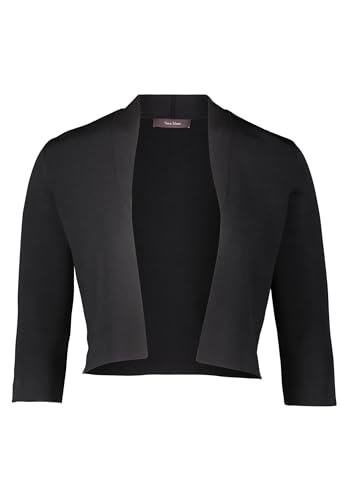 Vera Mont Damen Strickbolero unifarben Schwarz,S von Vera Mont