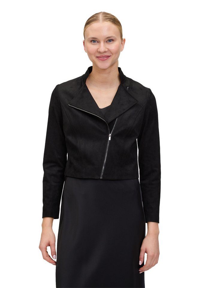 Vera Mont Jackenblazer Vera Mont Damen Bikerjacke mit Reißverschluss Reißverschluss Vera Mont Jackenblazer Vera Mont Damen Bikerjacke mit Reißverschluss Reißverschluss von Vera Mont