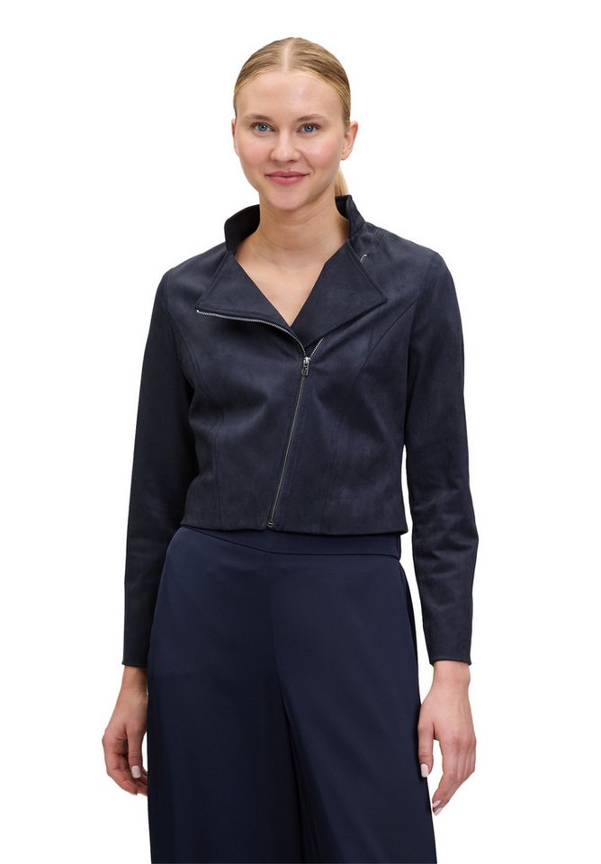 Vera Mont Jackenblazer Vera Mont Damen Bikerjacke mit Reißverschluss Reißverschluss Vera Mont Jackenblazer Vera Mont Damen Bikerjacke mit Reißverschluss Reißverschluss von Vera Mont