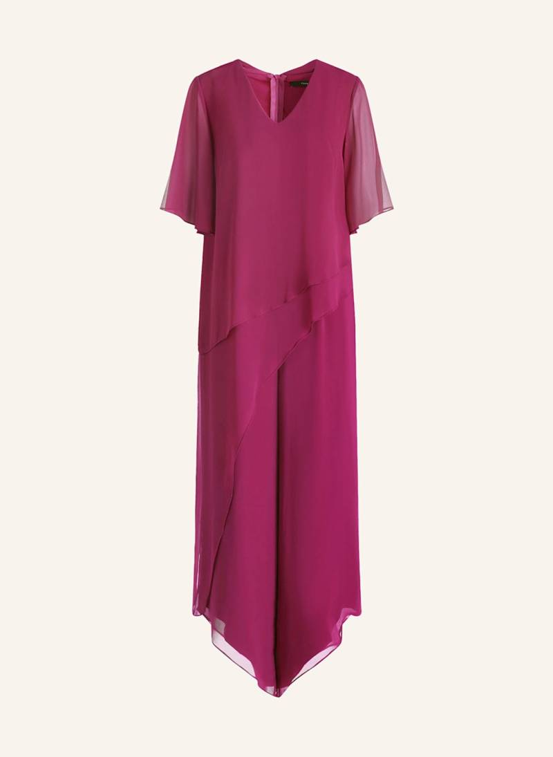 Vera Mont Jumpsuit Mit 3/4-Arm Und Volants rot von Vera Mont