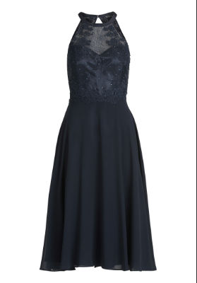 Vera Mont Kleid Kurz ohne Arm - navy - 42 von Vera Mont