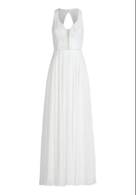 Vera Mont Kleid Lang ohne Arm - weiß - 42 Vera Mont Kleid Lang ohne Arm - weiß - 42 von Vera Mont