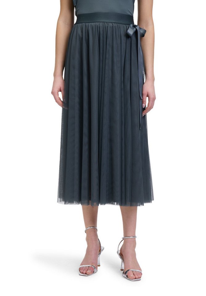 Vera Mont Maxirock Damen Tüllrock im Layer Look Bunddetail von Vera Mont