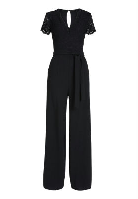 Vera Mont Overall Lang 1/2 Arm - schwarz - 48 von Vera Mont