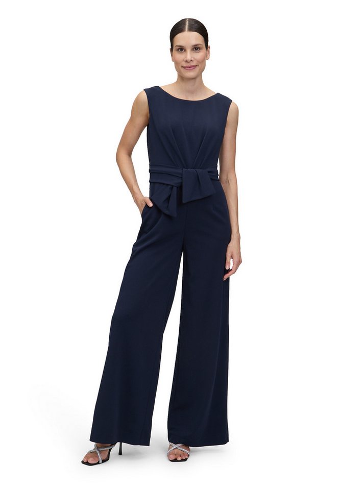 Vera Mont Overall Damen Jumpsuit mit weitem Bein (1-tlg) Bunddetail von Vera Mont