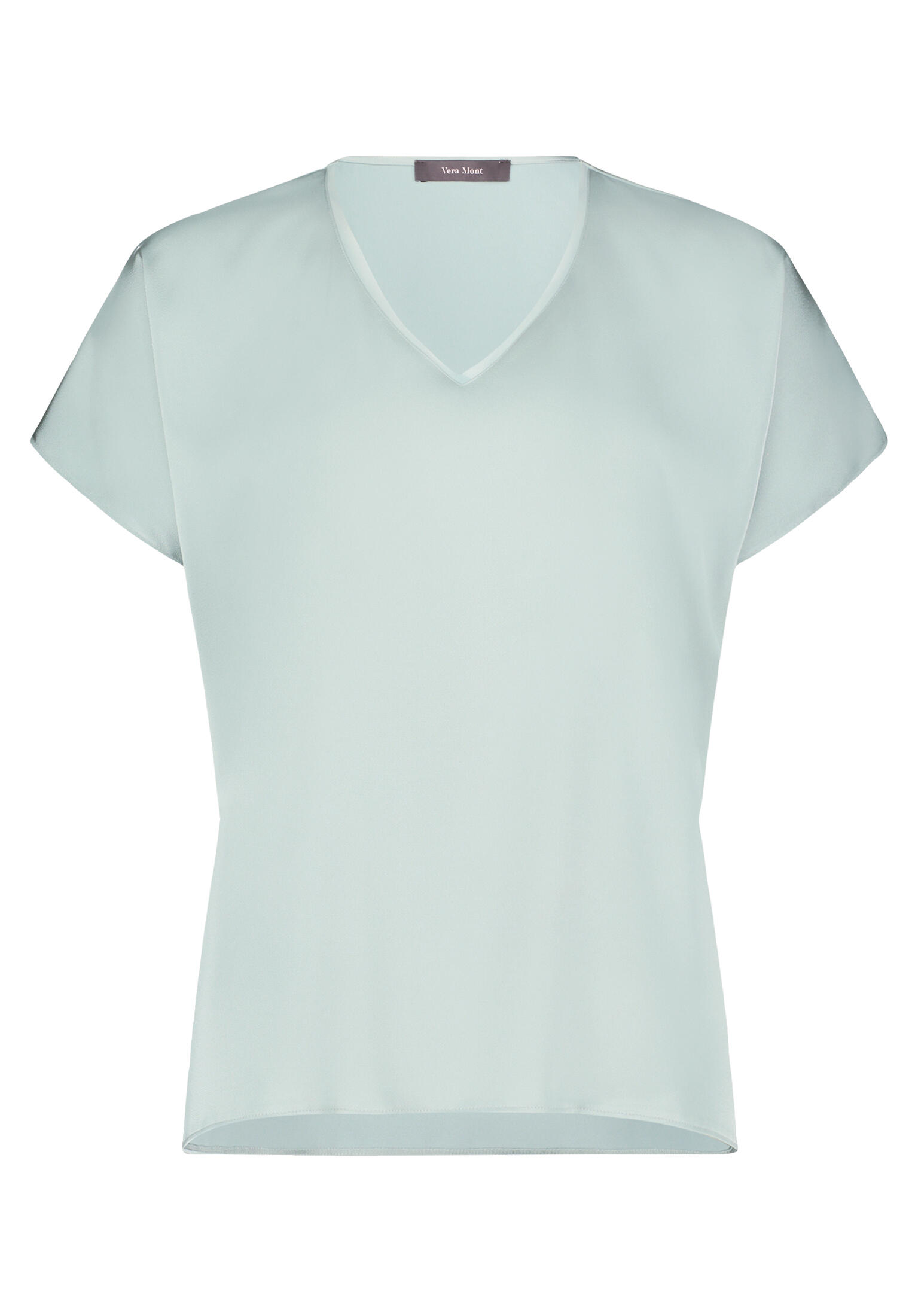 Vera Mont - Satin-Bluse silky mint - Gr. - 36 von Vera Mont