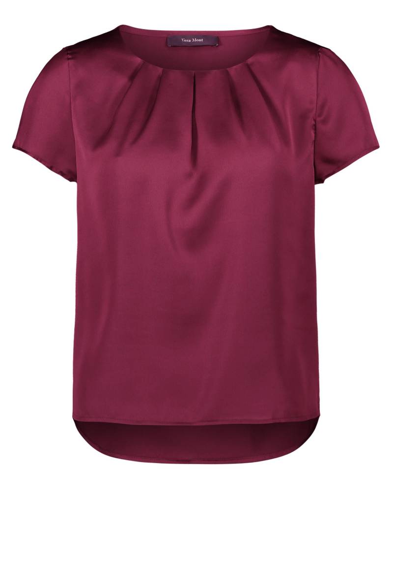 Vera Mont - Satin-Bluse sweet berry - Gr. - 44 von Vera Mont