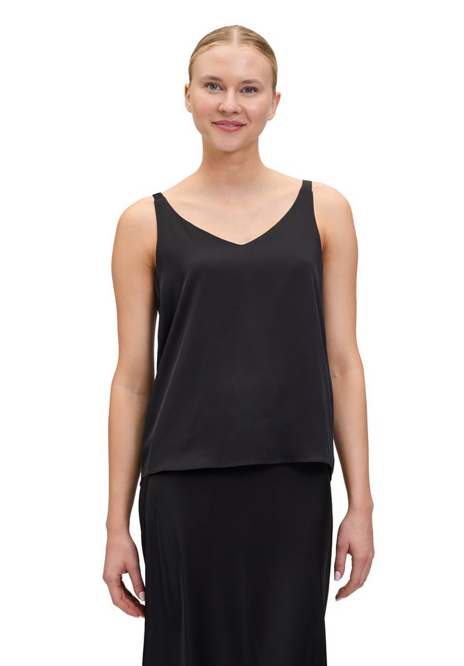 Vera Mont Satinbluse Damen Satin-Bluse mit V-Ausschnitt von Vera Mont