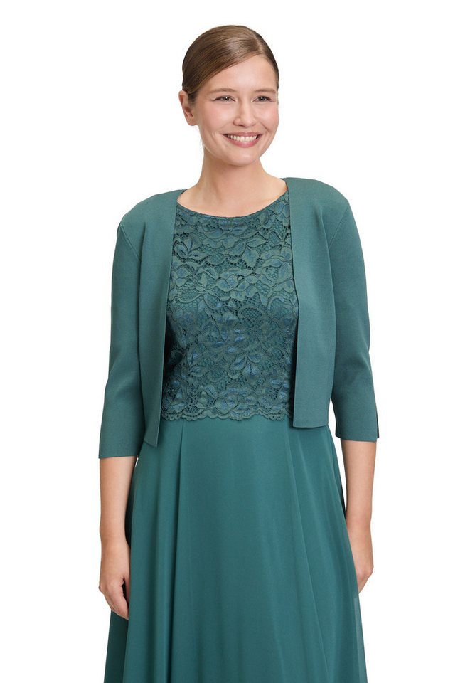 Vera Mont Strickjacke Vera Mont Damen Strickbolero langarm (1-tlg) Ärmelschlitz von Vera Mont