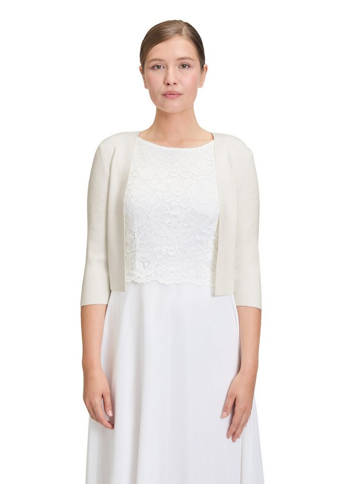 Vera Mont Strickjacke Vera Mont Damen Strickbolero langarm (1-tlg) Ärmelschlitz von Vera Mont