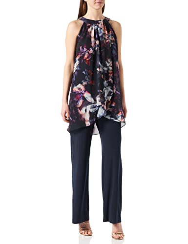 Vera Mont Vera Mont Damen 0171/4834 Overalls, Dark Blue/Dark Red, 40 von Vera Mont