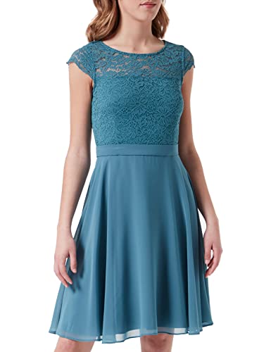 Vera Mont Vera Mont Damen 0255/4825 Kleid, Smoky Teal, 34 von Vera Mont