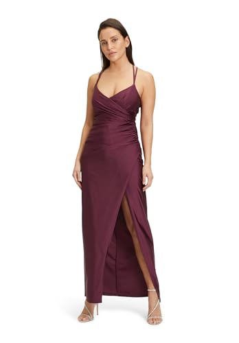 Vera Mont Damen Abiballkleid figurbetont Shiny Bordeaux,32 von Vera Mont