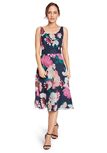 Vera Mont Vera Mont Damen 4567/4247 Kleid für besondere Anlässe, Dark Blue/Pink, 46 von Vera Mont