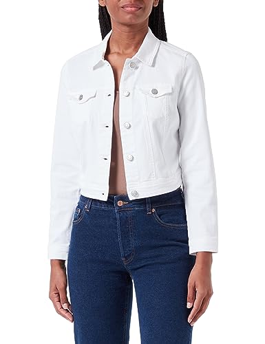 Vera Mont Vera Mont Damen 8662/4088 Jeansjacke, Offwhite, 44 von Vera Mont