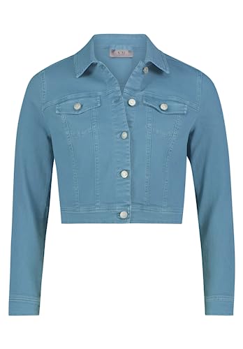 Vera Mont Vera Mont Damen 8662/4088 Jeansjacke, Smoky Teal, 38 von Vera Mont