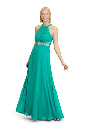 Vera Mont Damen Abendkleid mit Plissee Jewel Green,34 von Vera Mont