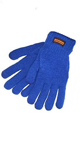 G34 Herren-Handschuh, königsblau, Einheitsgröße von Vera Tucci