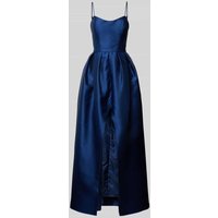 Vera Wang Bride Abendkleid mit Spaghettiträgern Modell 'LECROS' in Dunkelblau, Größe 38 Vera Wang Bride Abendkleid mit Spaghettiträgern Modell 'LECROS' in Dunkelblau, Größe 38 von Vera Wang Bride