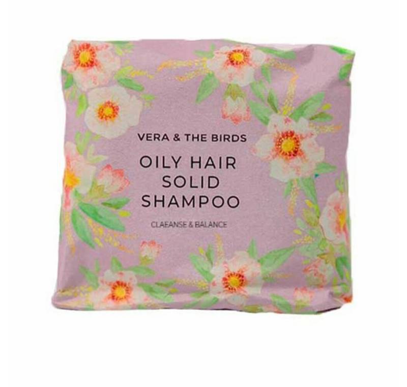 Vera & The Birds Haarshampoo OILY HAIR solid shampoo 85 gr von Vera & The Birds