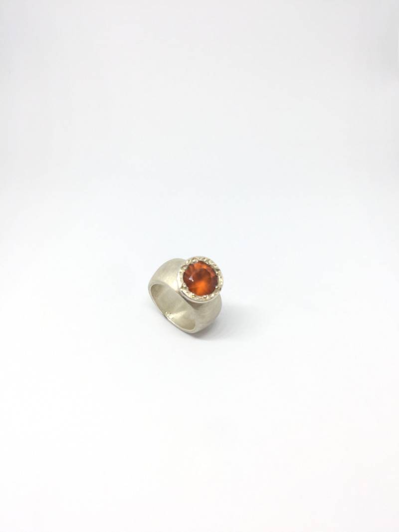 Orange Granat Ring, Silber Sterling Silberring Mit Granat, Ring Birthstone, Stein, Januar Birthstone Orange Granat Ring, Silber Sterling Silberring Mit Granat, Ring Birthstone, Stein, Januar Birthstone von VeraGJewellery