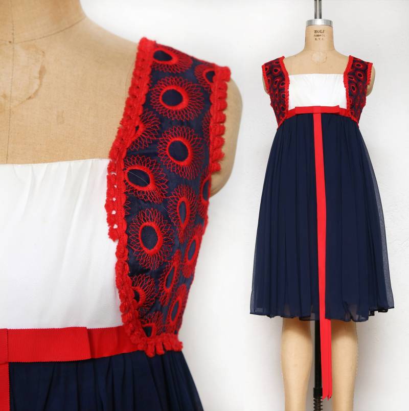 60Er Jahre Handgemachtes Kleid Formal Wear von VeraVague