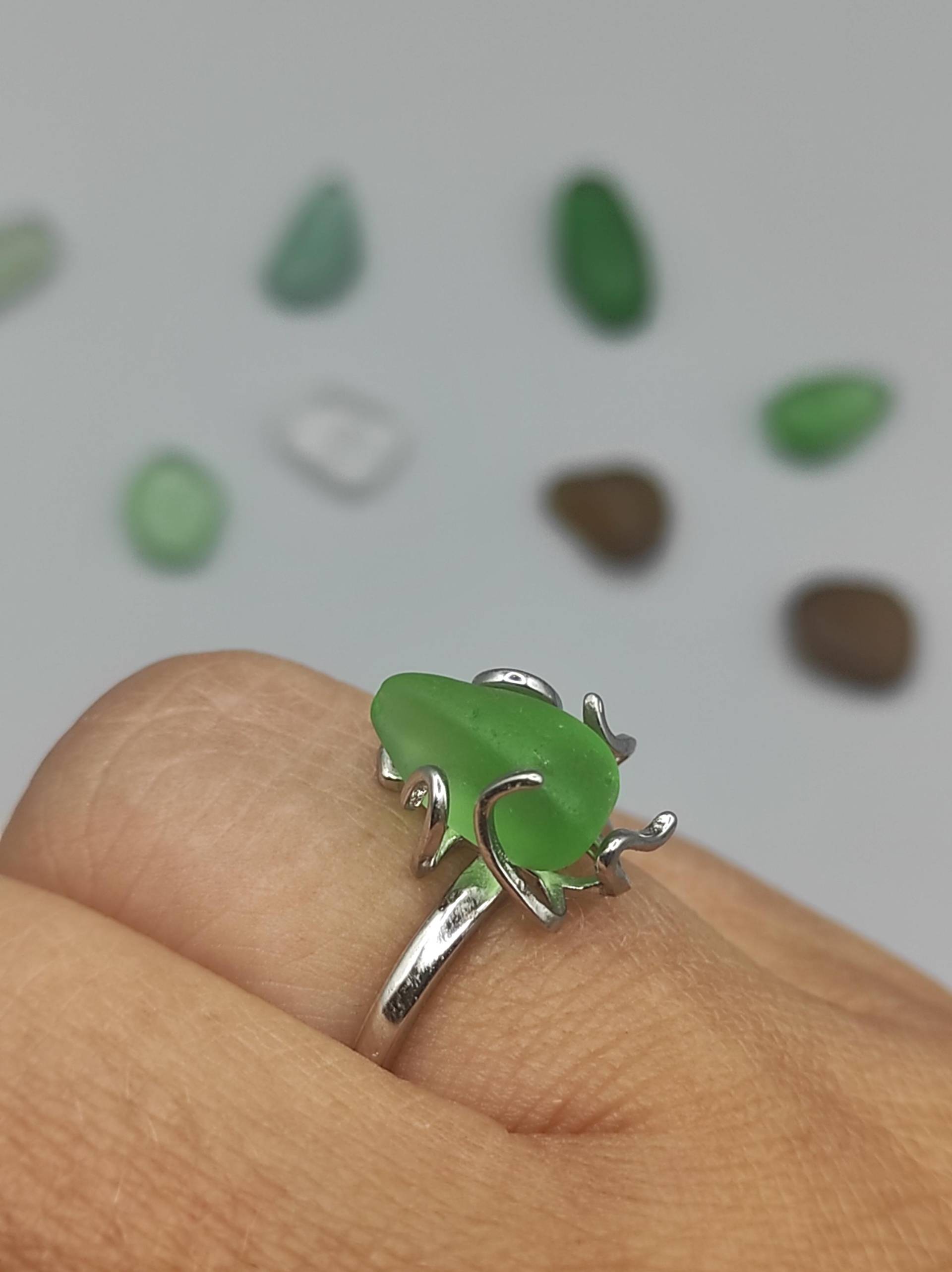 Individueller Ring Mit 2 Wunsch-steinen - Austauschbar & Wandelbar Größenverstellbar von VeraamMeer