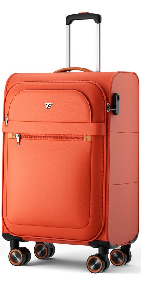 Verage Weichgepäck-Trolley Trier, Leicht Reisekoffer, Stoffkoffer, 4 Rollen, Leicht Weichschalenkoffer, Handgepäck S/M/L/Trolley-set 107 Volumen von Verage